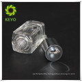 30ml square clear cosmetic glass dropper bottle